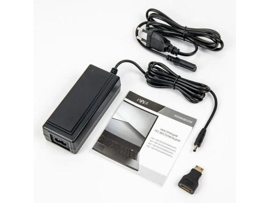 Ноутбук Hiper WorkBook 15 /U26-15FII3100R16S5WPG/Core i3 100NG4/16Gb/SSD512Gb/15.6 IPS FHD/Win11Pro черный